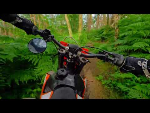 CINEMATIC ENDURO TRAIL RIDE | first time trying enduro