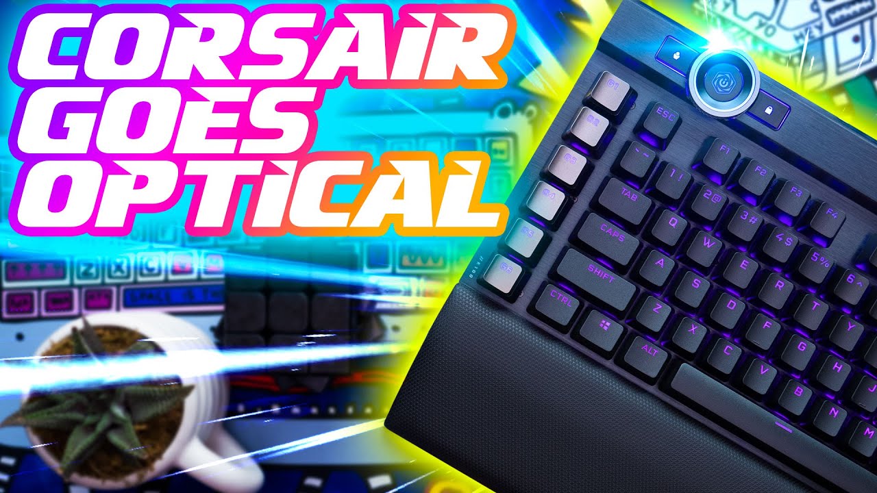 Corsair K100 OPX Optical Mechanical Review: FASTEST Gaming Keyboard?? -  YouTube