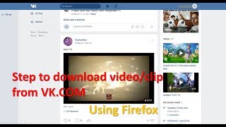 How to download video/clip from VK.COM (วิธีดาวโหลดคลิปจาก vk.com)