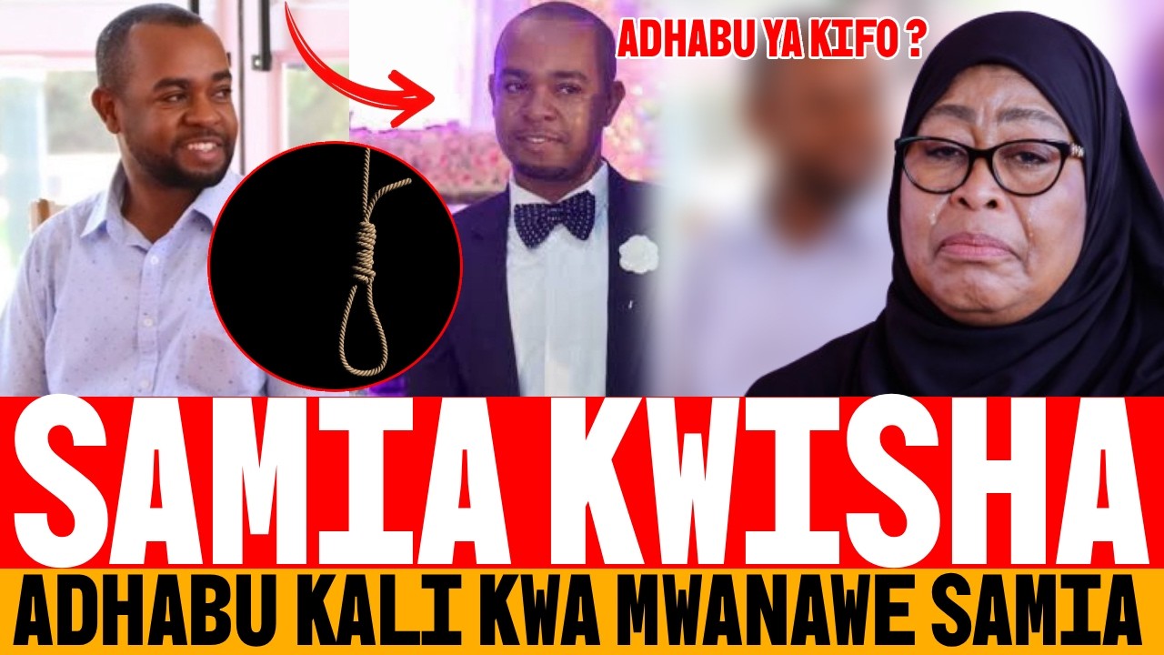 🔥 BREAKING NEWS: MWANAWE SAMIA SULUHU AHUKUMIWA ADHABU KALI KESI YA MADAWA – TANZANIA YA TIKISIKA