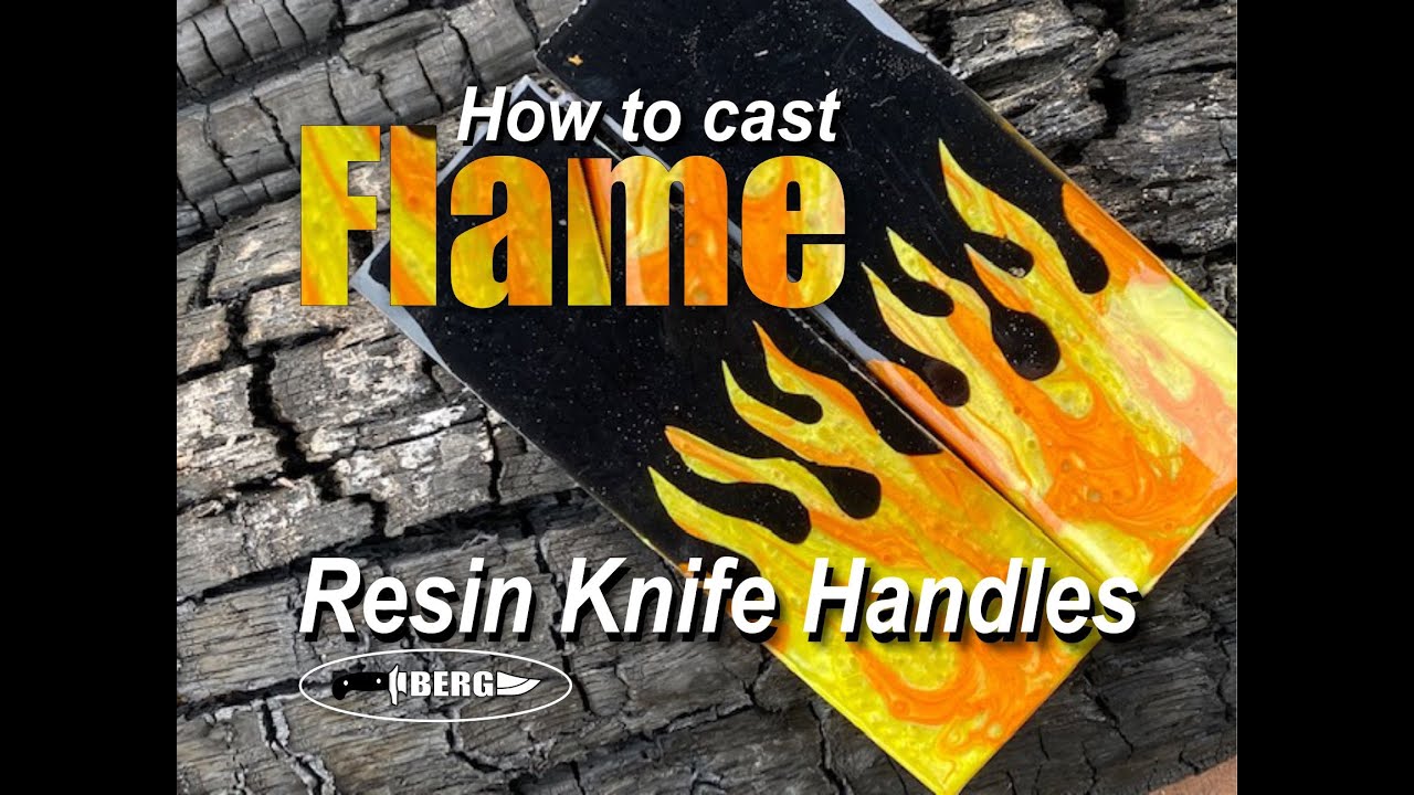 Making Cast Resin Aluminium Honeycomb Knife Scales : 6 Steps