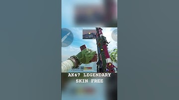 AK47 LEGENDARY SKIN FREE 🎉 || #callofdutymobile #codm #shorts