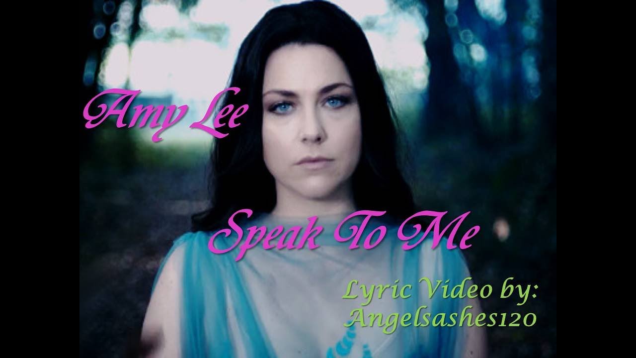 Amy Lee Speak To Me Lyric Video 7 28 Mb 05 18 Mp3 Downloader Mp3 Download Convert Youtube To Mp3 Free