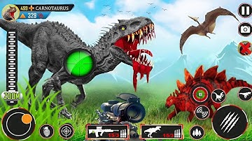 Wild Dino Hunter 3D Games – Android Gameplay