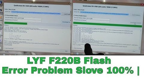 LYF F220B Flash Error Problem Ko Thik Kese Kare |