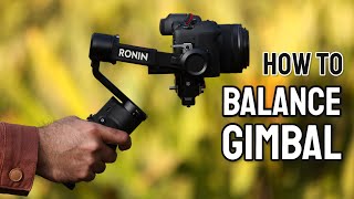 How to Balance any Camera Gimbal (in Hindi)