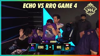 PH VS PH SA FINALS!!! ECHO VS RRQ HOSHI GAME 4 M4 WORLD CHAMPIONSHIP