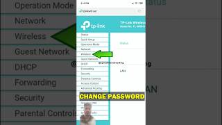 How to change wifi password TP-Link router#shortsfeed #viralvideo #wifi #extender
