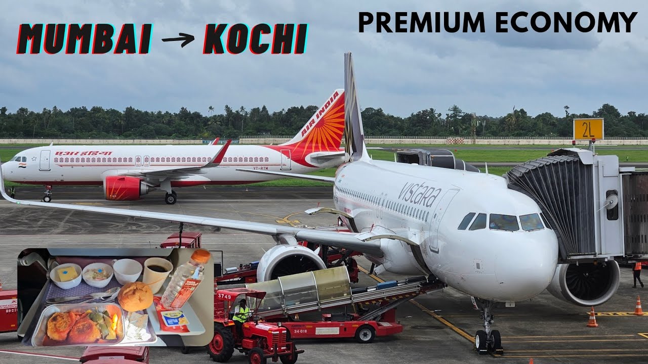 Air India Premium Economy || Mumbai to Kochi || Airbus A320 Neo || Trip Report