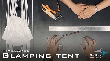 Tái Dựng Mô Hình Glamping Tent Thu Nhỏ Của Resort Shinta Mani Wild | Flexiiform 2021