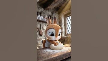 🐰🍞 Bunny Kneads Dough ASMR | Soft Sounds & Cozy Vibes