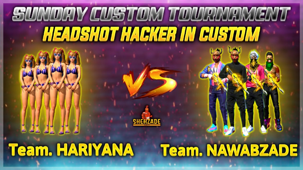 Hacker In Sunday Custom | 4VS4 | Team. Haryana Vs Team. Nawabzade