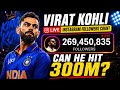 🔥 Virat Kohli LIVE Instagram Followers Count 🔴 Can King Kohli Reach 300M? 👑🚀