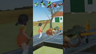 💣🔥Squid Game Doll Younghee vs  Italian Brainrot Character #brainrot #funny