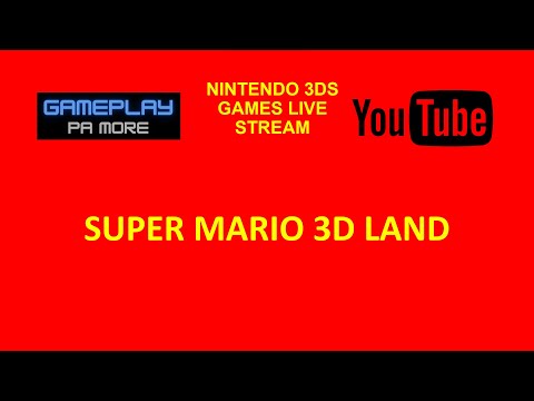 3ds super mario 3d land live stream 20230911