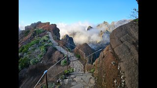 Randonnée sur la PR1 - Pico Areeiro (Madère, Portugal)