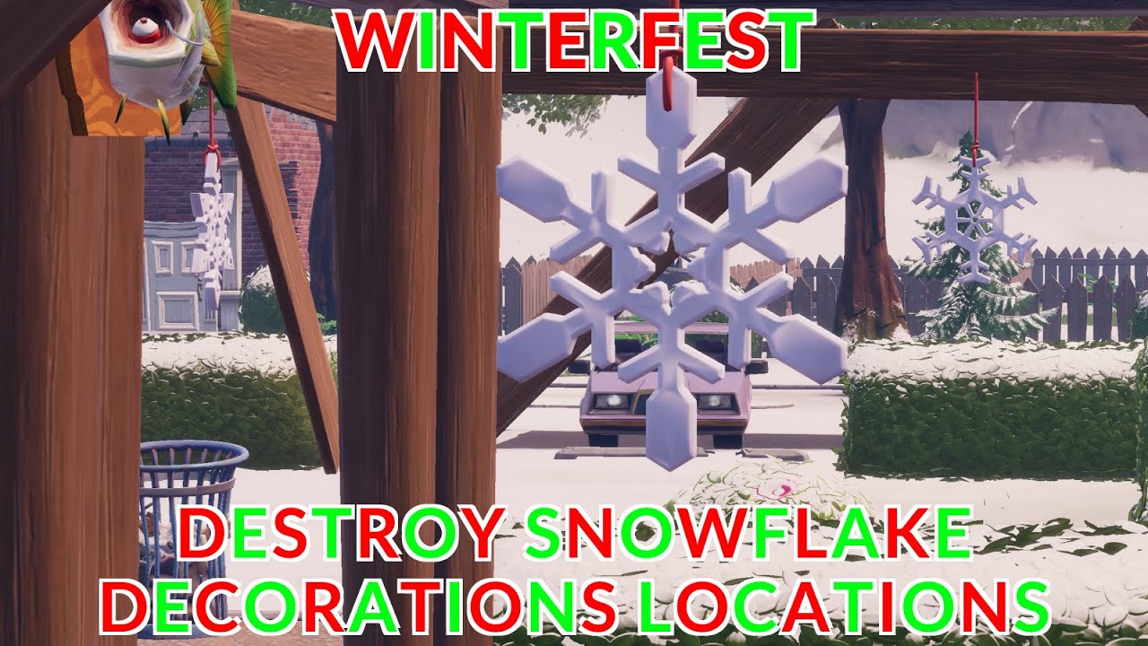 What Is A Snowflake Decoration In Fortnite Chapter 2