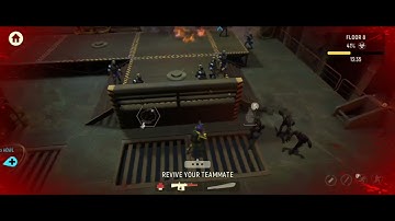 Tacticool | FIXER 8F & 9F flame zombie mode  #Tacticool #Tacticoolgame #タクティクール