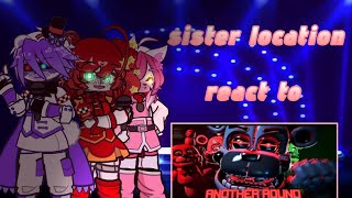 Celebrity Sister location react to another round [FNAF x Gacha life 2] enjoy the video Wealth