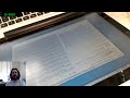 LIVE - Monday, we meet again.  Macbook A1278 with red glowing headphone port