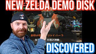 New Legend of Zelda Wind Waker Demo Disk found - Jalhalla has a face!