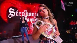Stephanie Vaquer Entrance - WWE NXT, January 28, 2025