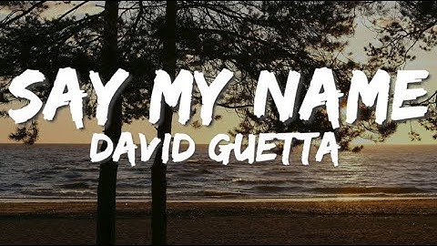 David Guetta, Bebe Rexha & J Balvin - Say My Name (lyrics video)