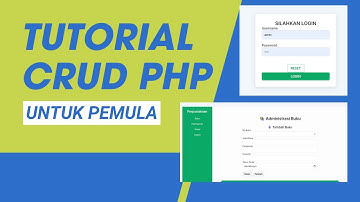 Tutorial CRUD PHP MySQL Bootstrap | Aplikasi Perpustakaan Berbasis Web (Login + 4 Tabel Lengkap)