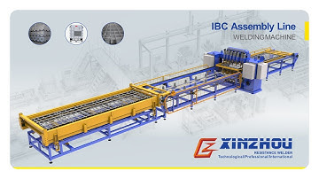 Automatic IBC Frame welding machine for Intelligent Production