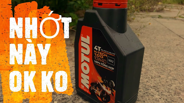 Đánh giá nhớt motul h tech