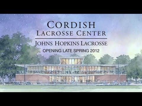 JHU Cordish Lacrosse Center Groundbreaking, April 23, 2011. Home for Blue Jays's men's and women's lacrosse.