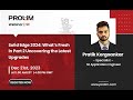 Solid edge 2024 part 2 webinar  prolim