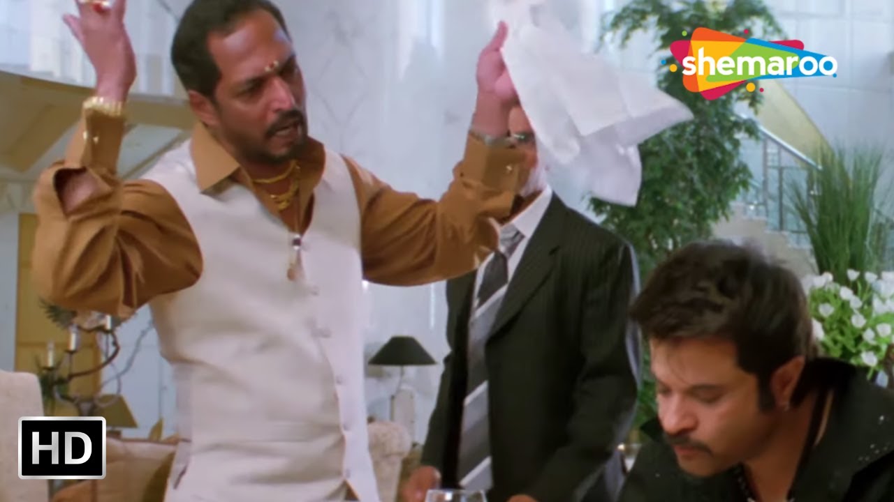 Kab Tak Teri Galti Ka Tokra Apne Sar Ghumata Rahu | Nana Patekar & Anil Kapoor SCENE (HD)