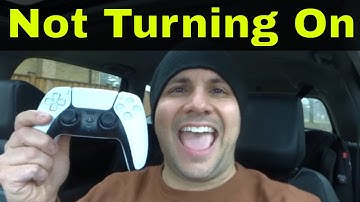 Dualsense Controller Not Turning On-How To Fix It-Tutorial