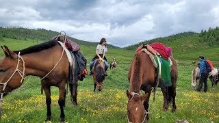 Khagiin Khar Lake Horseback Trip 2021, Mongolia