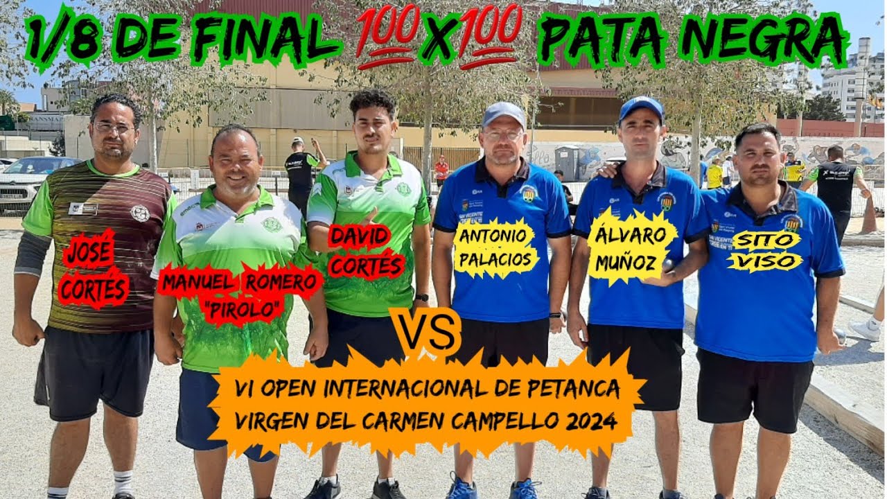 💯x💯 Partida Pata Negra 👌  1/8 de Final,  Manuel Romero 