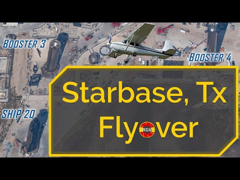 SpaceX Starbase, Tx Flyover ( September 29, 2021)