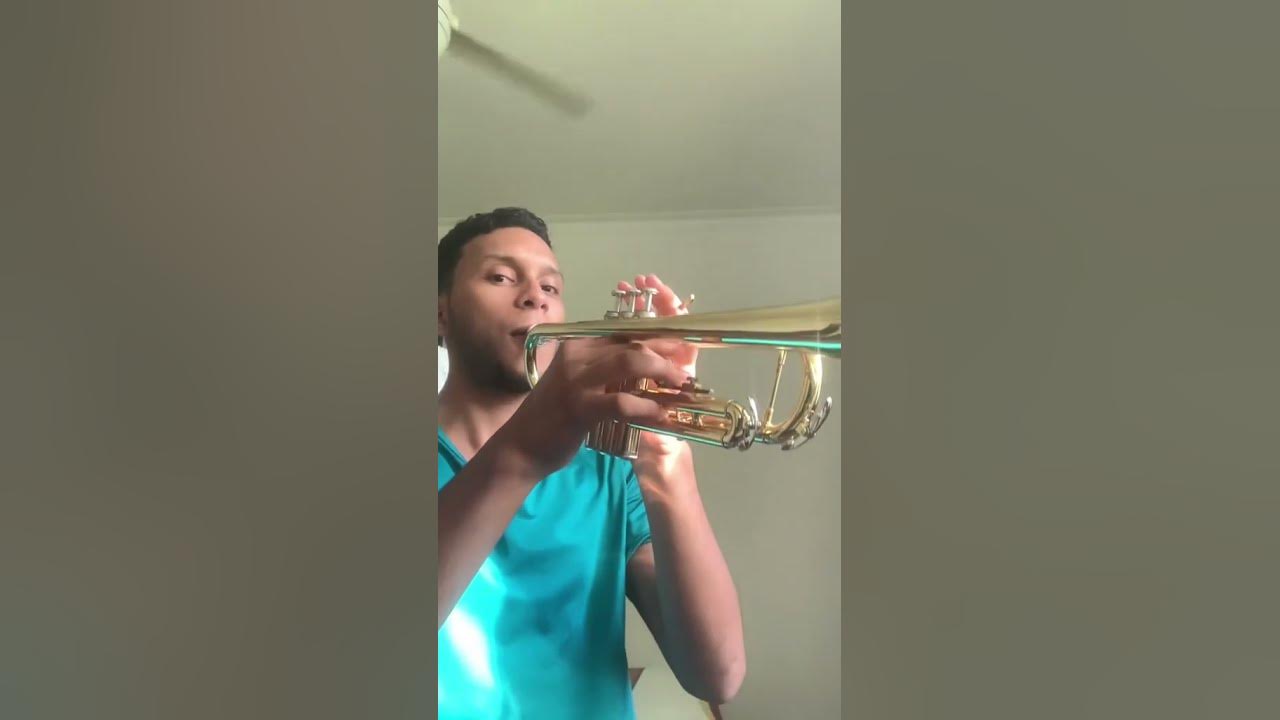 Dia 1 aprendiendo a tocar trompeta. #musica #trompeta