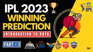 Predict IPL 2023 Winner 🏆 with Data Analysis - Part -1 | Data Science Project | Fantasy Cricket