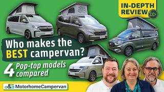 Which 2026 Pop-Top Campervan Is Best? | 4 New Vans Head-to-Head