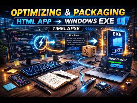 Converting an HTML App Into a Windows EXE – Timelapse