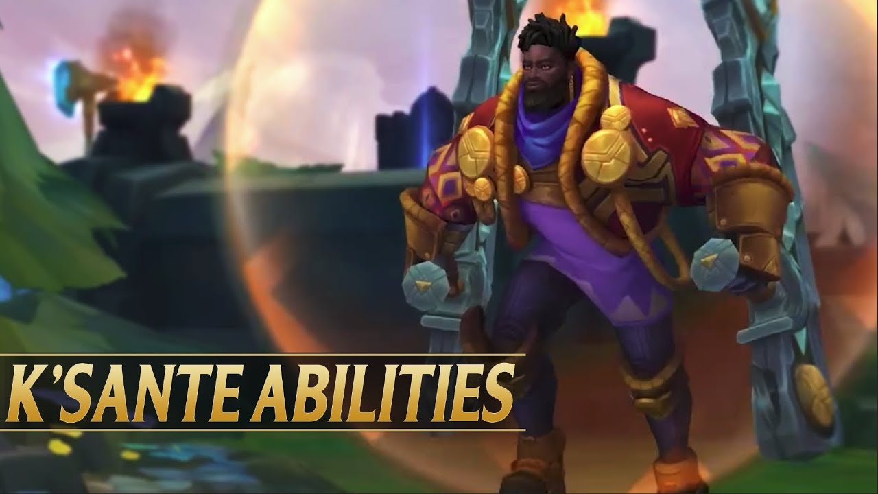 League of Legends champion K'Sante's full gameplay abilities and kit -  Polygon