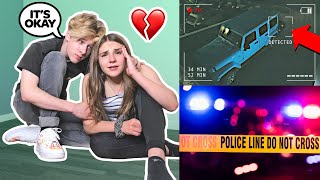 Someone BROKE Into My Car And STOLE IT **LIVE FOOTAGE** Emotional Reaction 💔🚓 | Piper Rockelle