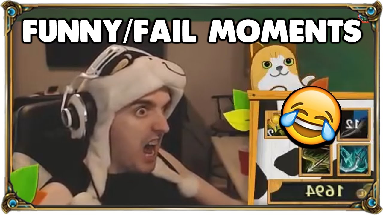 Cowsep - Compilation Funny/Fail Moments #1 - League of Legends