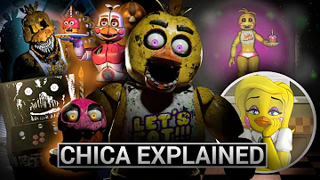 FNAF Animatronics Explained - CHICA (Five Nights at Freddys Facts)