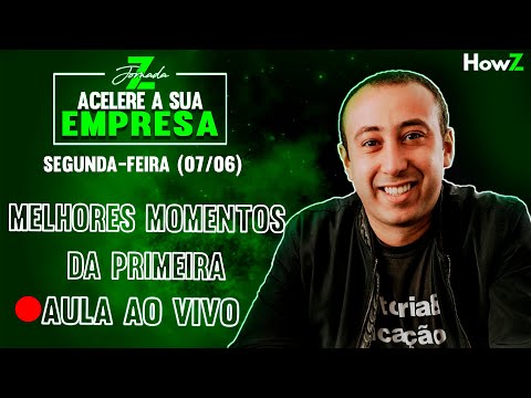 ASSISTA AOS MELHORES MOMENTOS DA PRIMEIRA AULA DA JORNADA Z