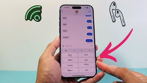 How To Edit Text Messages With Special Effects on iOS 18