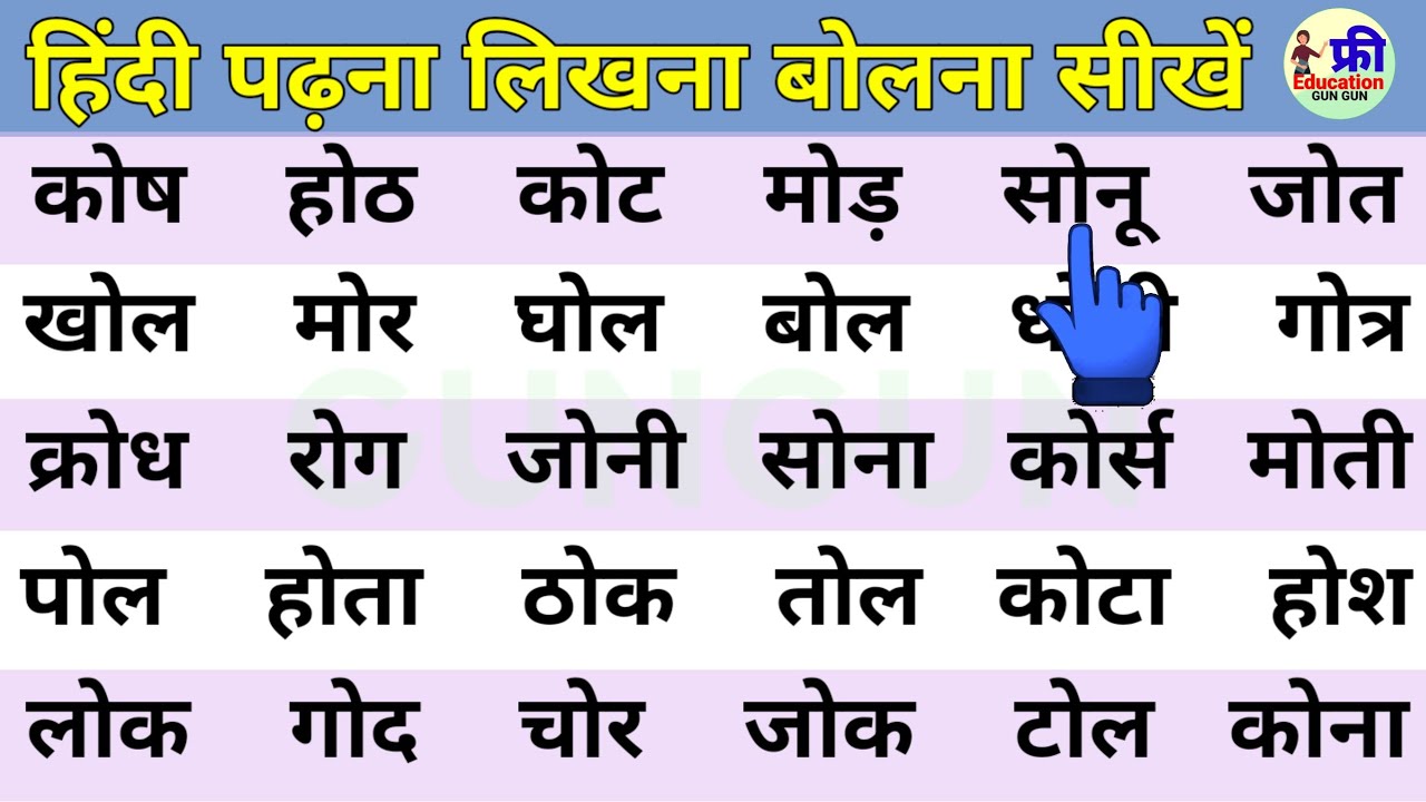 Hindi padhna kaise sikhe | हिंदी पढ़ना कैसे सीखें | How to learn hindi reading and writing #hindi