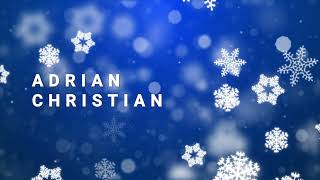 Adrian Christian - Santa Claus Is Comin&#39; To Town [Official Lyric Video] [HQ]