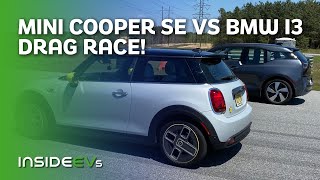 Электрический MINI против BMW i3 Drag Race!
